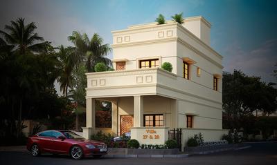Image of 1407 Sq.ft 3 BHK Villa for sale in ATH Merlion, Kovur, Chennai for Rs. 12200000