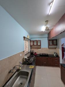 Kitchen Image of 1250 Sq.ft 3 BHK Apartment / Flat for rent in Ceebros Imperiale, Sholinganallur Chennai for Rs. 42000