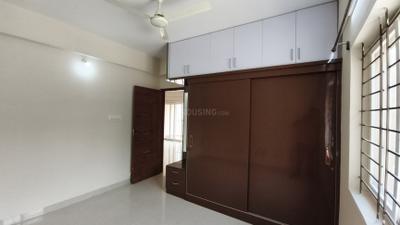 Bedroom Image of 1300 Sq.ft 3 BHK Builder Floor for rent in Mahadevapura Bengaluru for Rs. 54999