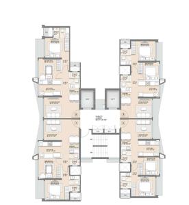 Image of 704 Sq.ft 2 BHK Apartment / Flat for sale in Arkade Rare, Bhandup West, Mumbai for Rs. 17000000