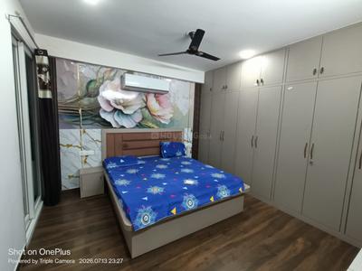 Bedroom Image of 2500 Sq.ft 3 BHK Apartment / Flat for rent in Tulip Green Palm, Durgapura Jaipur for Rs. 55000
