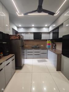 Kitchen Image of 900 Sq.ft 3 BHK Apartment / Flat for sale in Orchid Sky, Shela Ahmedabad for Rs. 9000000