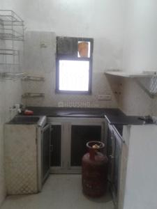 Kitchen Image of 200 Sq.ft 1 RK Studio for rent in Mahavir Apartment, Sector 29 Noida for Rs. 15500