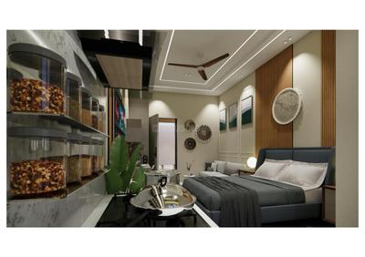 Bedroom Image of 550 Sq.ft 1 RK Studio for sale in Kalyan Aurum, Jagatpura Jaipur for Rs. 4000000