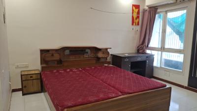 Bedroom Image of 1500 Sq.ft 3 BHK Apartment / Flat for rent in Goyal Amaltas, Ramdev Nagar Ahmedabad for Rs. 50000