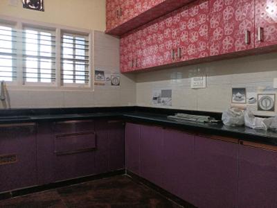 Kitchen Image of 1250 Sq.ft 2 BHK Builder Floor for rent in Battarahalli Bengaluru for Rs. 23500
