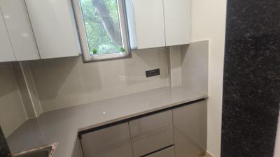 Kitchen Image of 500 Sq.ft 1 RK Builder Floor for rent in Sector 46 Gurgaon for Rs. 22000