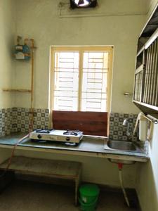 Kitchen Image of 1100 Sq.ft 1 BHK Independent House for rent in Kalinga Nagar Bhubaneswar for Rs. 18000