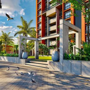 Image of 820 Sq.ft 1 BHK Apartment / Flat for sale in Vinayak Prestige Riona, Palanpur, Surat for Rs. 3500000