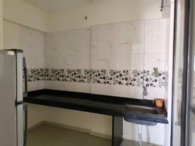 Kitchen Image of 850 Sq.ft 3 BHK Apartment / Flat for sale in Shree Residency, Chikhali Pune for Rs. 7200000