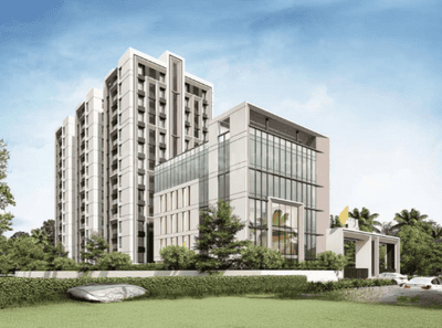 Image of 2032 Sq.ft 3 BHK Apartment / Flat for sale in Navalur, Chennai for Rs. 13800000