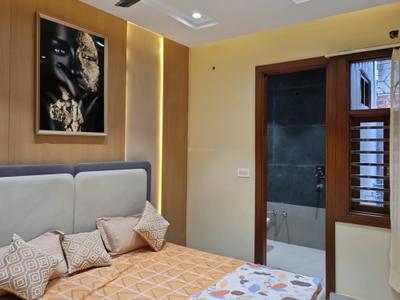 Bedroom Image of 800 Sq.ft 3 BHK Apartment / Flat for sale in Hans Builders Floor, Razapur Khurd New Delhi for Rs. 4850002