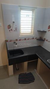 Kitchen Image of 600 Sq.ft 1 RK Independent House for rent in Banaswadi Bengaluru for Rs. 12000