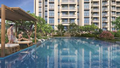 Image of 1555 Sq.ft 3 BHK Apartment / Flat for sale in Wakad, Pune for Rs. 14000000