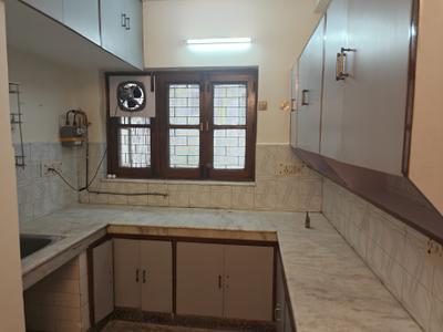 Kitchen Image of 1500 Sq.ft 1 BHK Builder Floor for rent in Greater Kailash II New Delhi for Rs. 43000