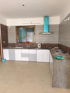 Kitchen Image of 3900 Sq.ft 4 BHK Apartment / Flat for rent in Safal Paarijat Residences, Bodakdev Ahmedabad for Rs. 125000