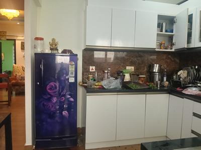 Kitchen Image of 1500 Sq.ft 1 BHK Apartment / Flat for rent in Thiruvanmiyur Chennai for Rs. 40000
