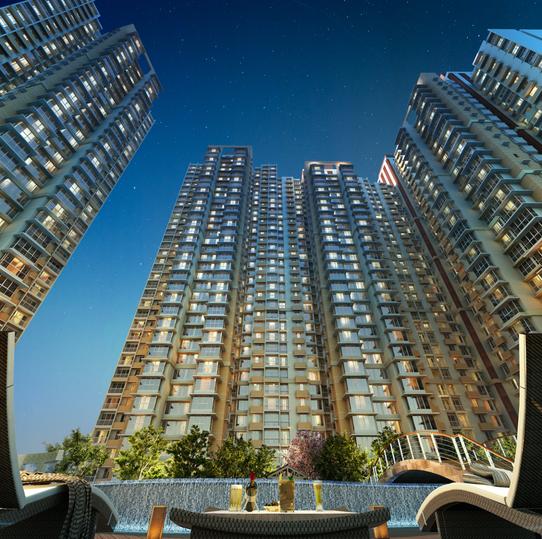 740 Sqft 1 BHK Flat for sale in Marathon Nexzone Acrux 2 Panvel, Navi