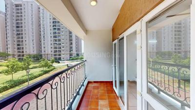 Balcony Image of 1235 Sq.ft 2 BHK Apartment / Flat for sale in Prestige Song of the South, Begur Bengaluru for Rs. 18200000