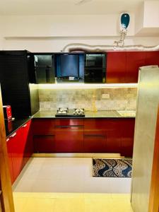 Kitchen Image of 1825 Sq.ft 3 BHK Apartment / Flat for rent in Purvanchal Royal City Phase 2, Chi V Greater Noida for Rs. 45000
