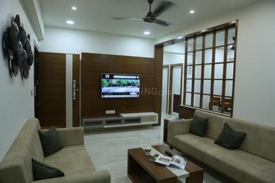Hall Image of 1200 Sq.ft 2 BHK Apartment / Flat for rent in Orchid Blues, Shela Ahmedabad for Rs. 29000