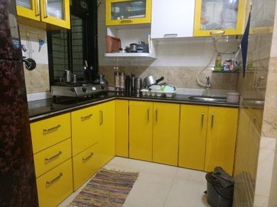 Kitchen Image of 1000 Sq.ft 2 BHK Apartment / Flat for rent in Suyog Apartment, Juinagar Navi Mumbai for Rs. 45000