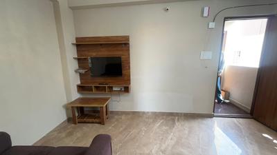 Living Room Image of 553 Sq.ft 1 BHK Apartment / Flat for rent in BTM Layout Bengaluru for Rs. 23499