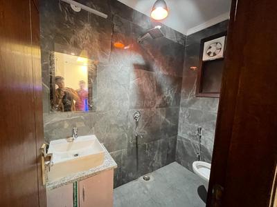 Bathroom Image of 1280 Sq.ft 2 BHK Builder Floor for rent in DDA Freedom Fighters Enclave, Said-Ul-Ajaib New Delhi for Rs. 35000