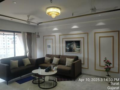 Hall Image of 1900 Sq.ft 3 BHK Apartment / Flat for rent in Prestige Oliva Pride, Bhimrad Surat for Rs. 50000