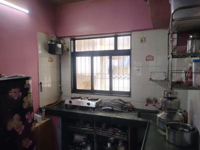 Kitchen Image of 350 Sq.ft 1 BHK Apartment / Flat for sale in Bhandup West Mumbai for Rs. 6800000