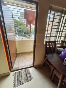 Balcony Image of 1350 Sq.ft 3 BHK Apartment / Flat for rent in Nandi Manomay Meadows, Chikkalasandra Bengaluru for Rs. 30000