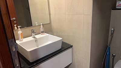 Bathroom Image of 500 Sq.ft 1 BHK Apartment / Flat for rent in L And T Raintree Boulevard, Sahakara Nagar Bengaluru for Rs. 45000