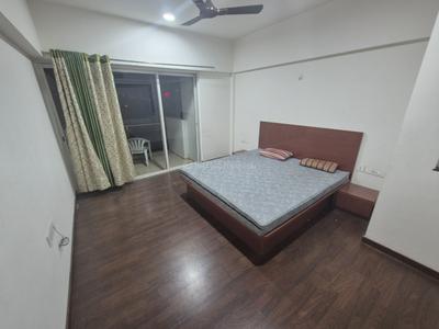 Bedroom Image of 1950 Sq.ft 3 BHK Apartment / Flat for rent in Lodha Belmondo, Gahunje Pune for Rs. 69999