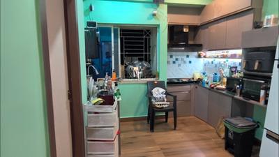 Kitchen Image of 1500 Sq.ft 3 BHK Apartment / Flat for sale in Ganguly Bagan Kolkata for Rs. 10500000