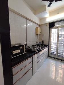 Kitchen Image of 1050 Sq.ft 1.5 BHK Apartment / Flat for sale in Dosti West County, Thane West Thane for Rs. 9600000