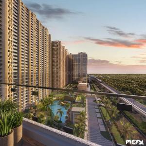 Balcony Image of 1800 Sq.ft 3 BHK Apartment / Flat for sale in Godrej Tropical Isle, Sector 146 Noida for Rs. 25000000