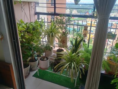 Balcony Image of 1080 Sq.ft 2 BHK Apartment / Flat for sale in Siddha Happyville , Rajarhat Kolkata for Rs. 9000000