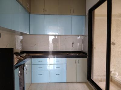 Kitchen Image of 1050 Sq.ft 2 BHK Apartment / Flat for rent in Jai Gurudeo Complex, Kamothe Navi Mumbai for Rs. 30000