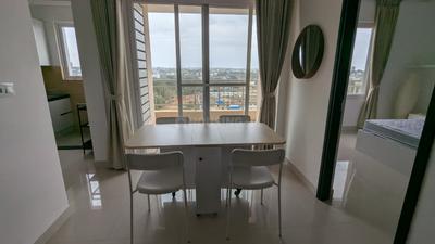 Living Room Image of 1055 Sq.ft 2 BHK Apartment / Flat for rent in Shriram Solitaire, Yelahanka New Town Bengaluru for Rs. 38000