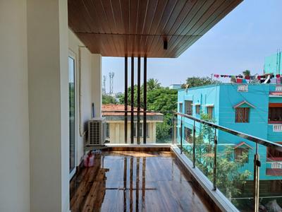 Balcony Image of 950 Sq.ft 2 BHK Apartment / Flat for rent in Ramapuram Chennai for Rs. 40000