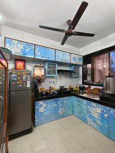 Kitchen Image of 570 Sq.ft 1 BHK Apartment / Flat for sale in Thane West Thane for Rs. 9000000