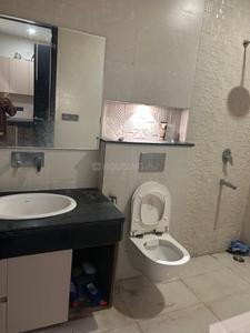 Bathroom Image of 690 Sq.ft 1 RK Independent House for rent in Eta I Greater Noida for Rs. 16000