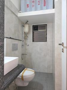 Common Bathroom Image of 650 Sq.ft 1 BHK Apartment / Flat for sale in Blu Pearl, Virar West Virar for Rs. 4299999