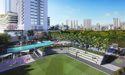 Balcony Image of 1081 Sq.ft 3 BHK Apartment / Flat for rent in Piramal Aranya, Byculla Mumbai for Rs. 200000