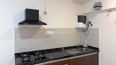 Kitchen Image of 411 Sq.ft 1 RK Apartment / Flat for rent in Gera World Of Joy, Upper Kharadi Pune for Rs. 25000