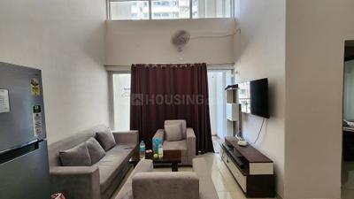 Hall Image of 1250 Sq.ft 3 BHK Duplex for rent in Gera World Of Joy, Upper Kharadi Pune for Rs. 62000