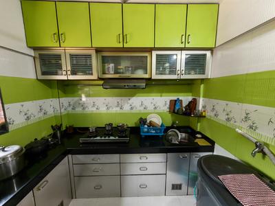 Kitchen Image of 695 Sq.ft 2 BHK Apartment / Flat for sale in Nalasopara East Nala Sopara for Rs. 5700000