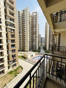 Balcony Image of 1115 Sq.ft 3 BHK Apartment / Flat for rent in NBCC Golf Homes, Noida Extension Greater Noida for Rs. 20000
