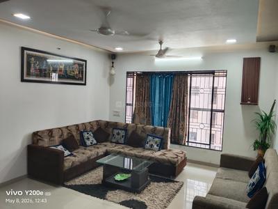 Hall Image of 2000 Sq.ft 3 BHK Apartment / Flat for rent in Vesu Surat for Rs. 56000