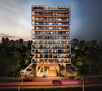 Building Image of 452 Sq.ft 1 RK Apartment / Flat for sale in Dubailand Dubai for Rs. 22566200